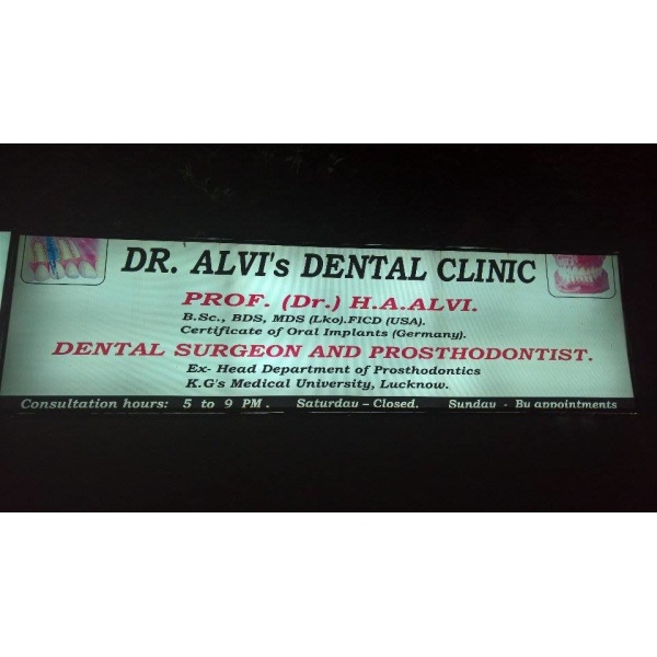 Dr.Alvi's Dental Clinic - Clinictor
