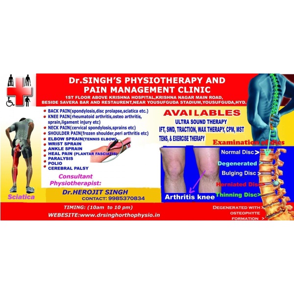 Dr.Singh' s Physiotherapy Jubilee Hills - Clinictor
