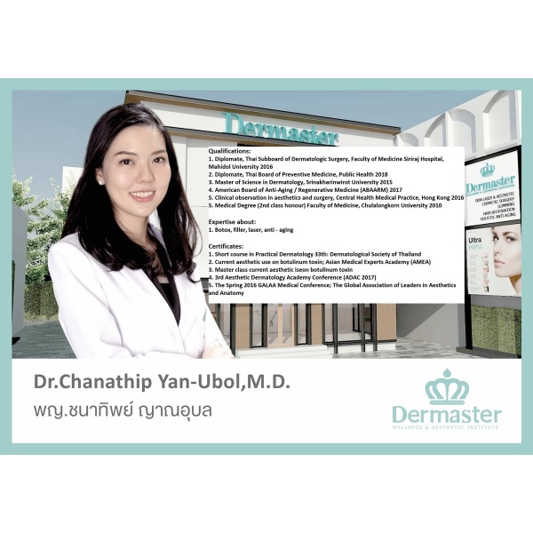 Clinictor - Dermaster Thailand - Dr Chanathip Yan - Ubol