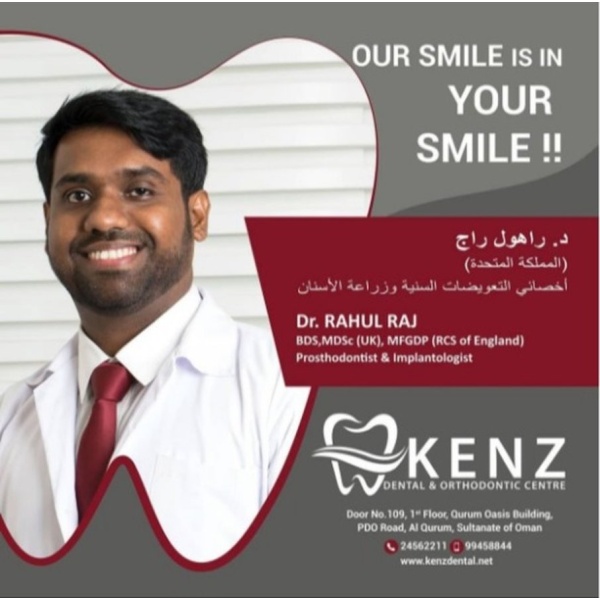 Clinictor - Kenz Dental and Orthodontic Center - Dr Rahul Raj
