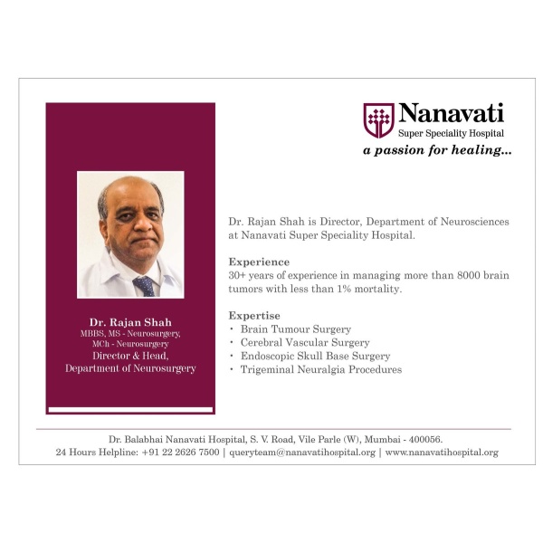 Clinictor - Nanavati Super Specialty Hospital,Mumbai - Dr Rajan  Shah