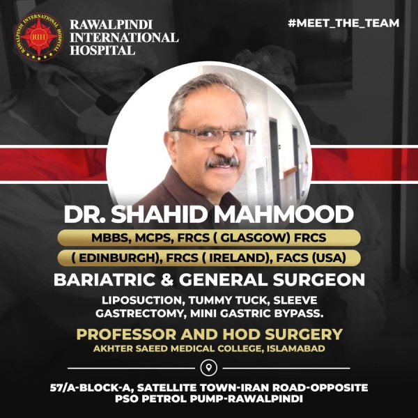 Clinictor - Rawalpindi International Hospital - Dr Shahid Mahmood