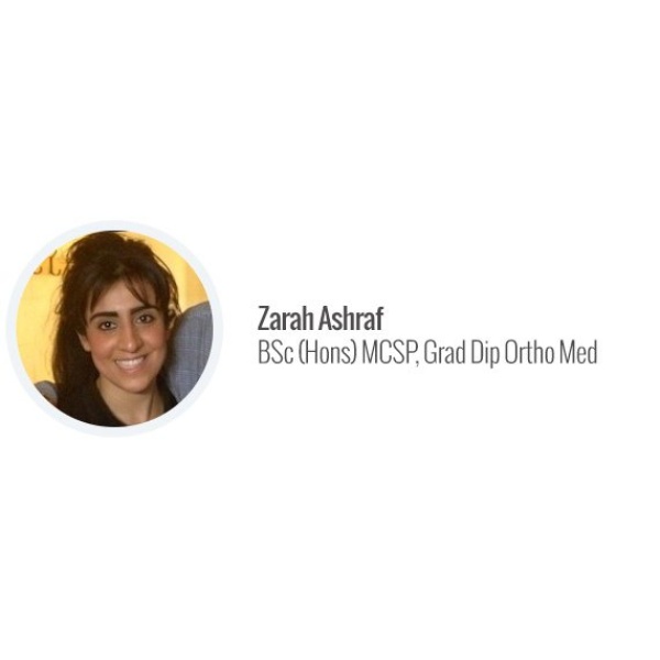 Clinictor - The Proactive Physiotherapy Clinic Ltd - zarah ashraf